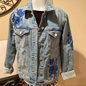 Blank NYC Women’s Denim Jacket SZ S